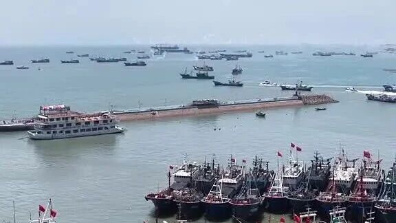 福州连江开渔啦！千帆竞渡，海鲜自由倒计时开始！
